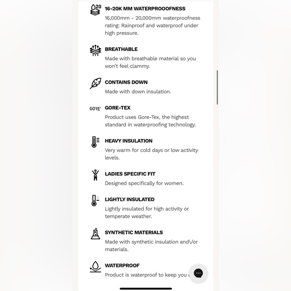 Arc'teryx Andessa Womens Jacket - Picture 7 of 7